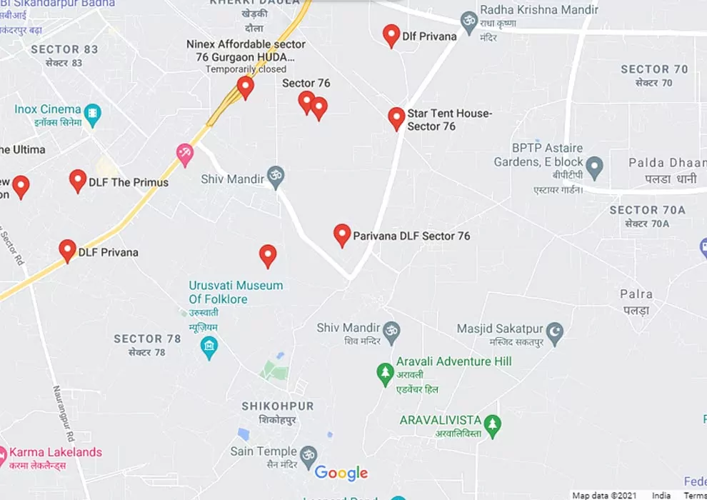 DLF independent Floors Sector 76 Gurgaon