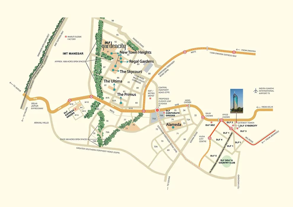 DLF Garden City Floors Phase 3 Gurgaon