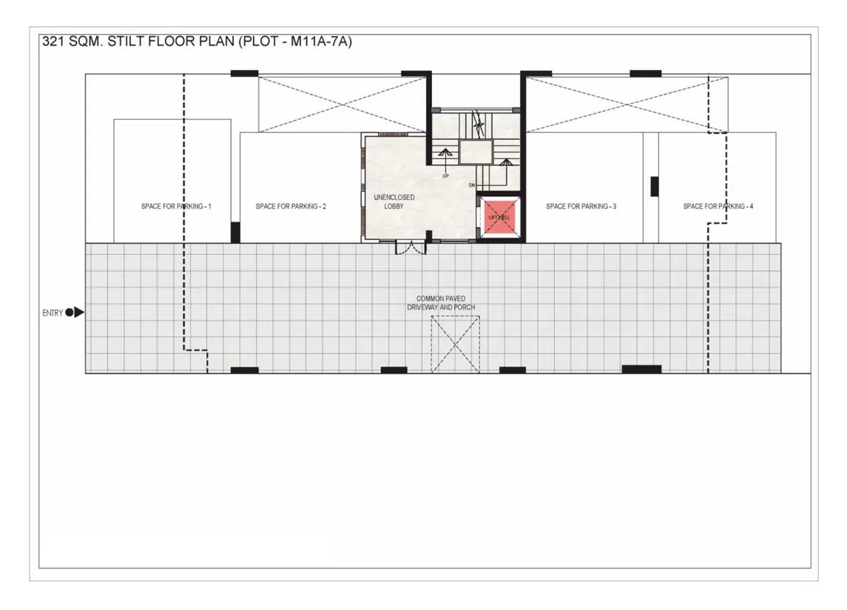 Stilt, M11A-7A, 321 Sq. Mtr.