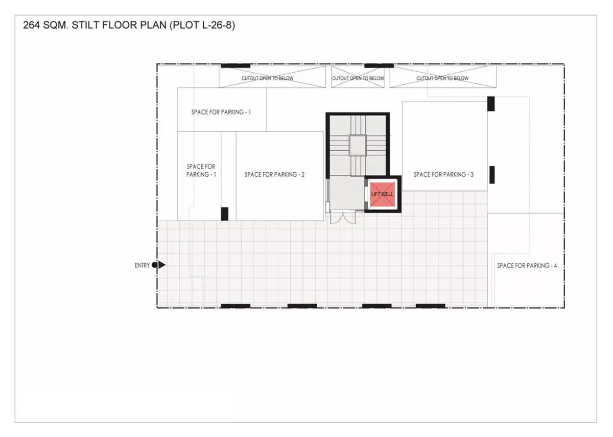 Stilt, L26-8, 264 Sq. Mtr.
